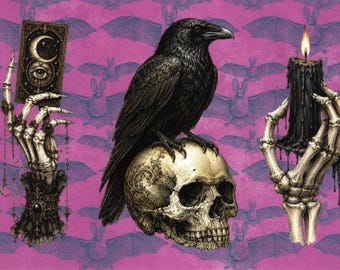 Gothic style postcard.