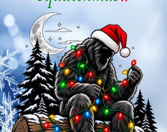 Merry Squatchmas Postcard