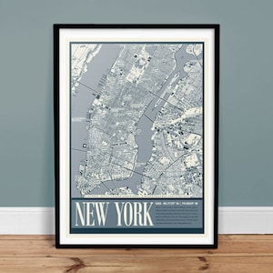 Stadtplan New York City