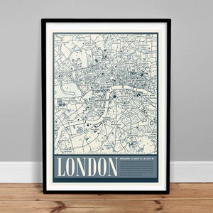 Stadtplan von London