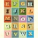 The Alphabet - Vintage Poster - Retro Art Print - Etsy