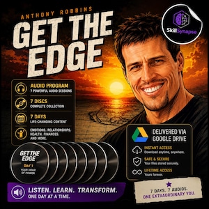 Tony Robbins Get the Edge | 7-Day Audio Program | Personal Development Course | Mindset & Personal Growth | Self Improvement