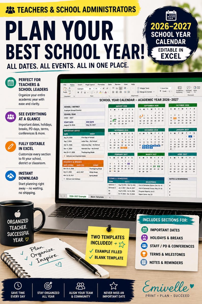 Calendrier Scolaire 2026 2027 Mod le De Planificateur Acad mique Excel calendrier-scolaire-2026-2027-mod-le-de-planificateur-acad-mique-excel