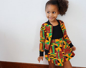 chitenge dresses for children