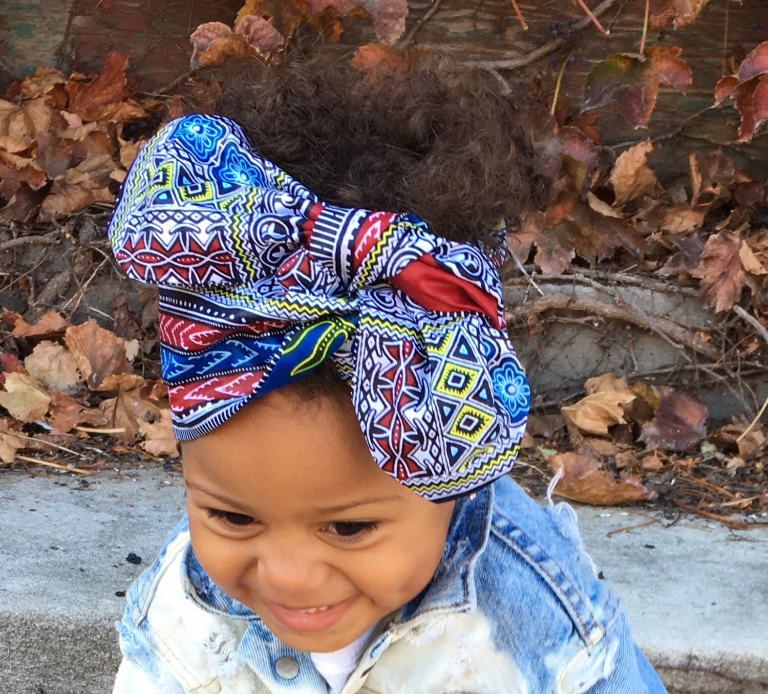 baby girl african head wraps