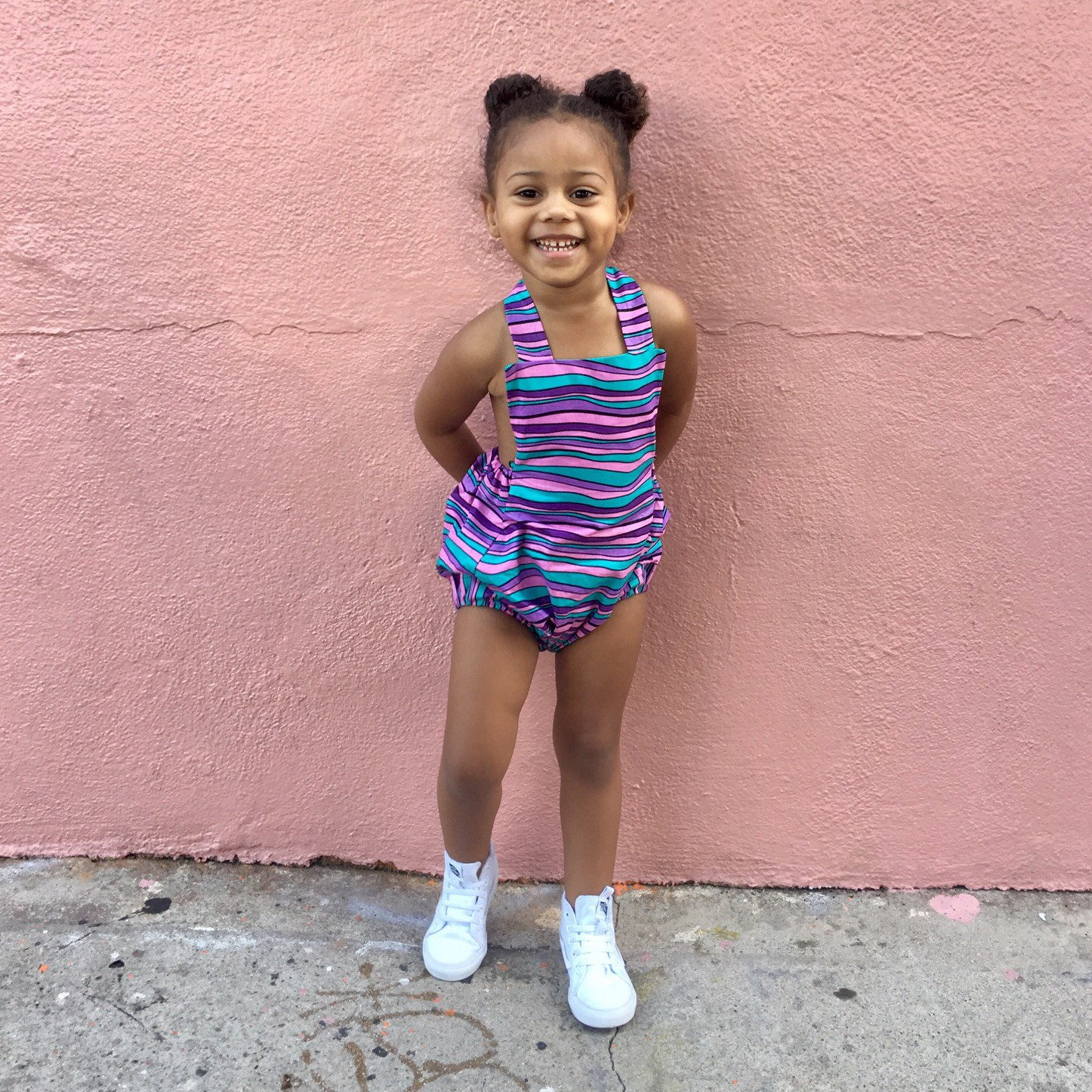 5T NB Black Orange Green Kente Print African Ankara Kente Print Romper Baby Jumpsuit Toddler Kids Girls
