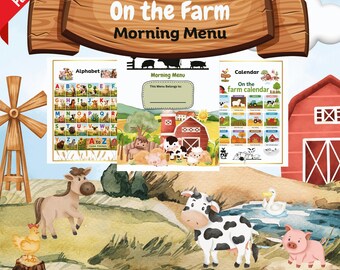 On the Farm Morning Menu