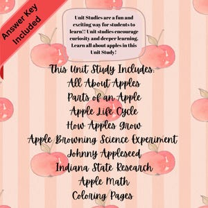 Apple Unit Study image 4