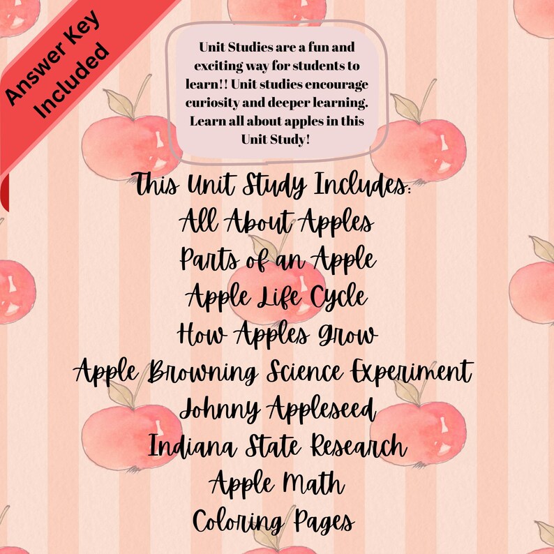 Apple Unit Study image 4