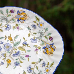 Vintage Minton Haddon Hall Blue Plate