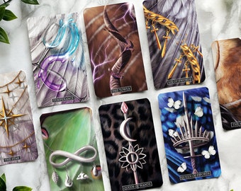 Beautiful Beasts Tarot Deck | Beginner Tarot Deck, Animal Tarot Deck, Unique Tarot Deck with Tarot Card Box, Dark Tarot Deck, Tarot  Book
