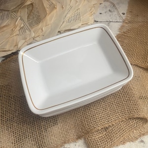 Set of 10 United Airlines Rectangular Plates By Hall Pottery USA