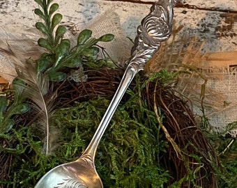 Souvenir Collectible Spoon Ogden, Iowa Souvenir Sterling Spoon Prairie Rose Vintage Spoon