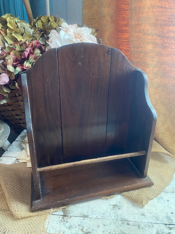 Wood Display Shelf Vintage Display