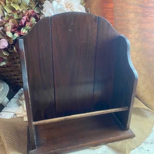 Wood Display Shelf Vintage Display