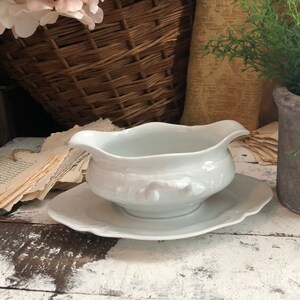 Rosenthal German White Porcelain China Gravy Boat Vintage Porcelain
