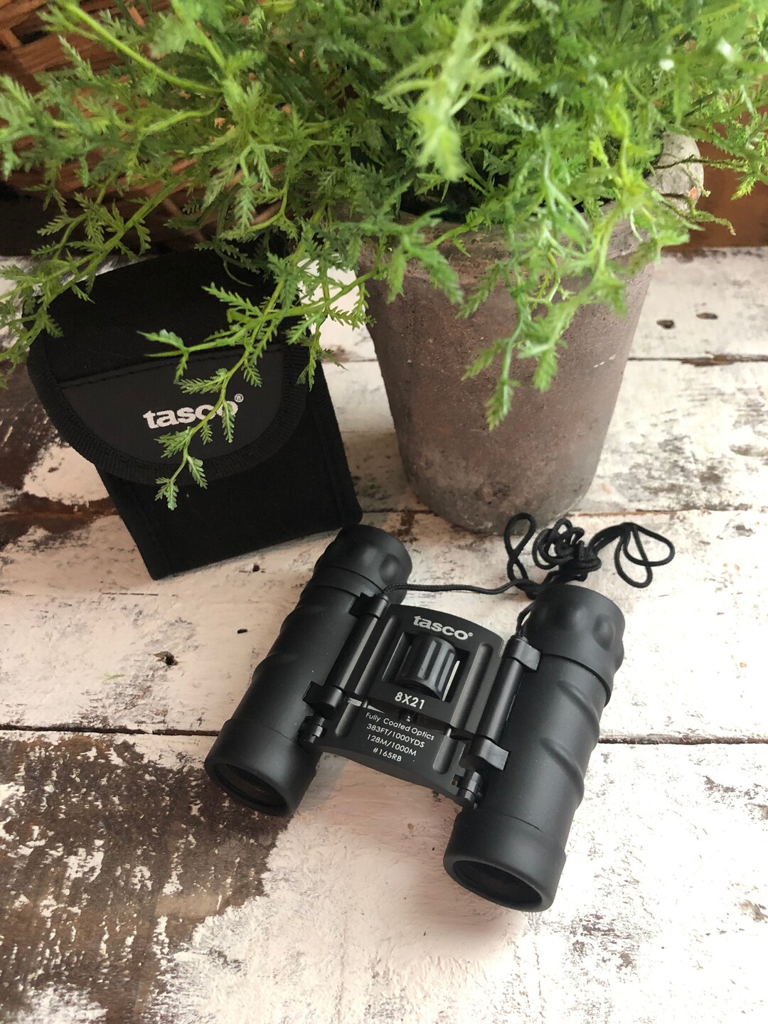 LAST CHANCE Black Tasco Opera Binoculars Folding Pocket Size Etsy