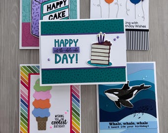 Tarjetas de cumpleaños surtidas