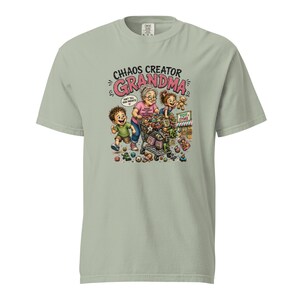 Funny Grandma Shirt, Chaos Creator Grandma Tee, Making Memories & Questionable Decisions, Spoil the Grandkids Gift, Gift for Grandma