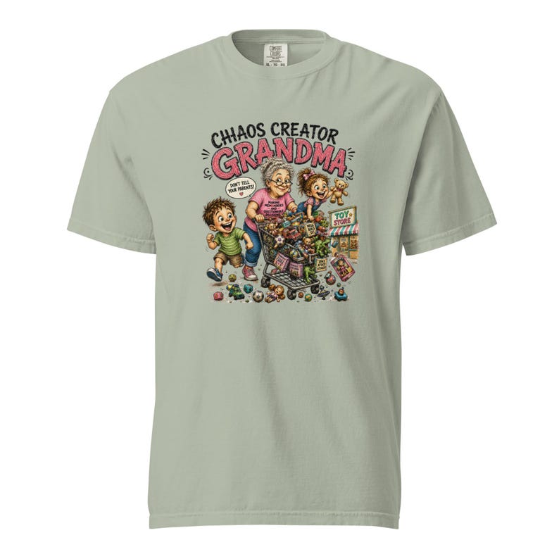 Funny Grandma Shirt, Chaos Creator Grandma Tee, Making Memories & Questionable Decisions, Spoil the Grandkids Gift, Gift for Grandma