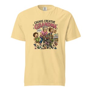 Funny Grandma Shirt, Chaos Creator Grandma Tee, Making Memories & Questionable Decisions, Spoil the Grandkids Gift, Gift for Grandma