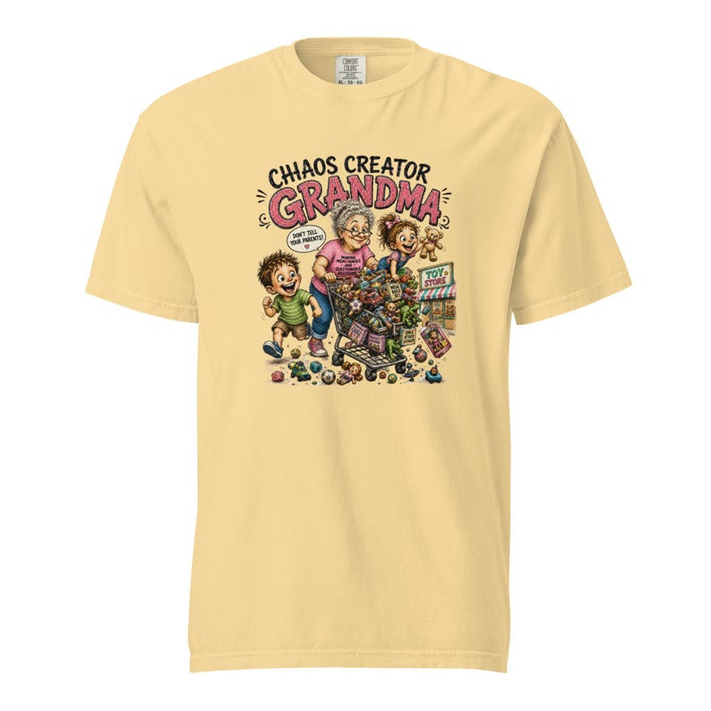 Funny Grandma Shirt, Chaos Creator Grandma Tee, Making Memories & Questionable Decisions, Spoil the Grandkids Gift, Gift for Grandma