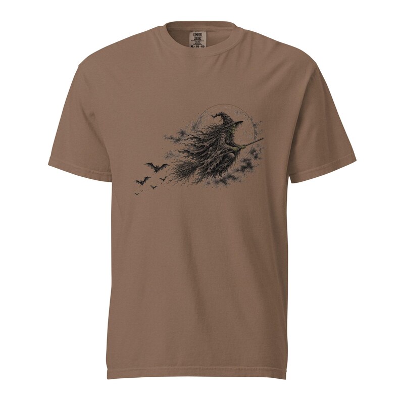 Unisex garment-dyed heavyweight t-shirt