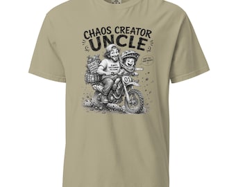 Camiseta Chaos Creator Uncle Dirt Bike / Camiseta gráfica familiar de motocross / Regalo para tío