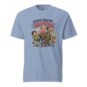 Funny Grandma Shirt, Chaos Creator Grandma Tee, Making Memories & Questionable Decisions, Spoil the Grandkids Gift, Gift for Grandma