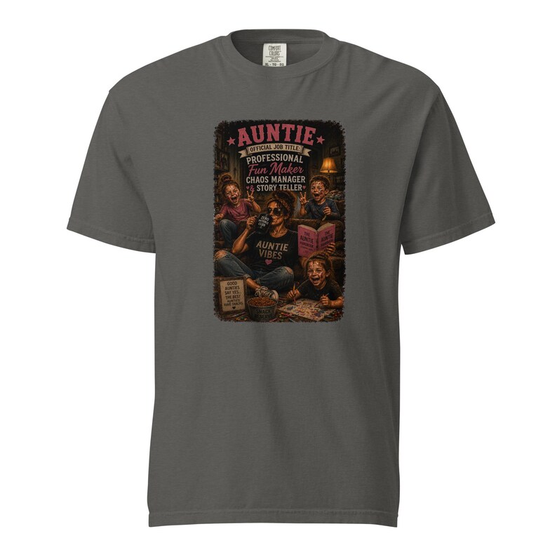 Chaos Creator Auntie Shirt | Funny Aunt Gift | Cool Auntie T-Shirt | Best Aunt Ever Tee | Gift for Aunt | Chaos Manager Family Shirt