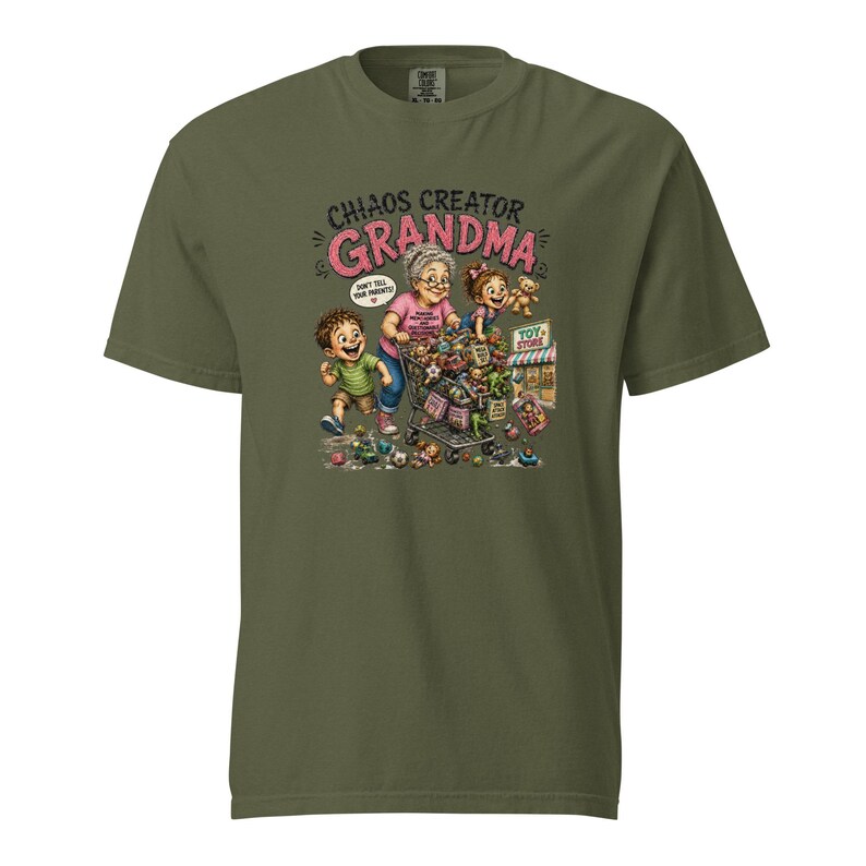 Funny Grandma Shirt, Chaos Creator Grandma Tee, Making Memories & Questionable Decisions, Spoil the Grandkids Gift, Gift for Grandma