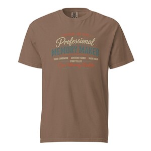 Official Job Title Professional Memory Maker Shirt, Core Memory Builder Tee, Grandpa Grandma Aunt Uncle Gift Comfort Colors 1717