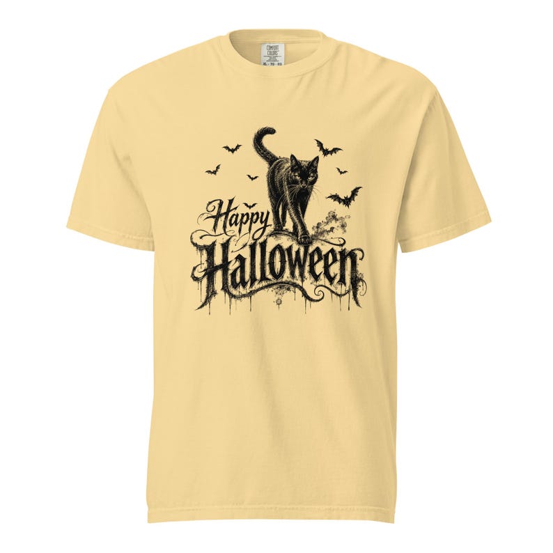 Unisex garment-dyed heavyweight t-shirt