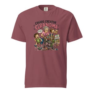 Funny Grandma Shirt, Chaos Creator Grandma Tee, Making Memories & Questionable Decisions, Spoil the Grandkids Gift, Gift for Grandma