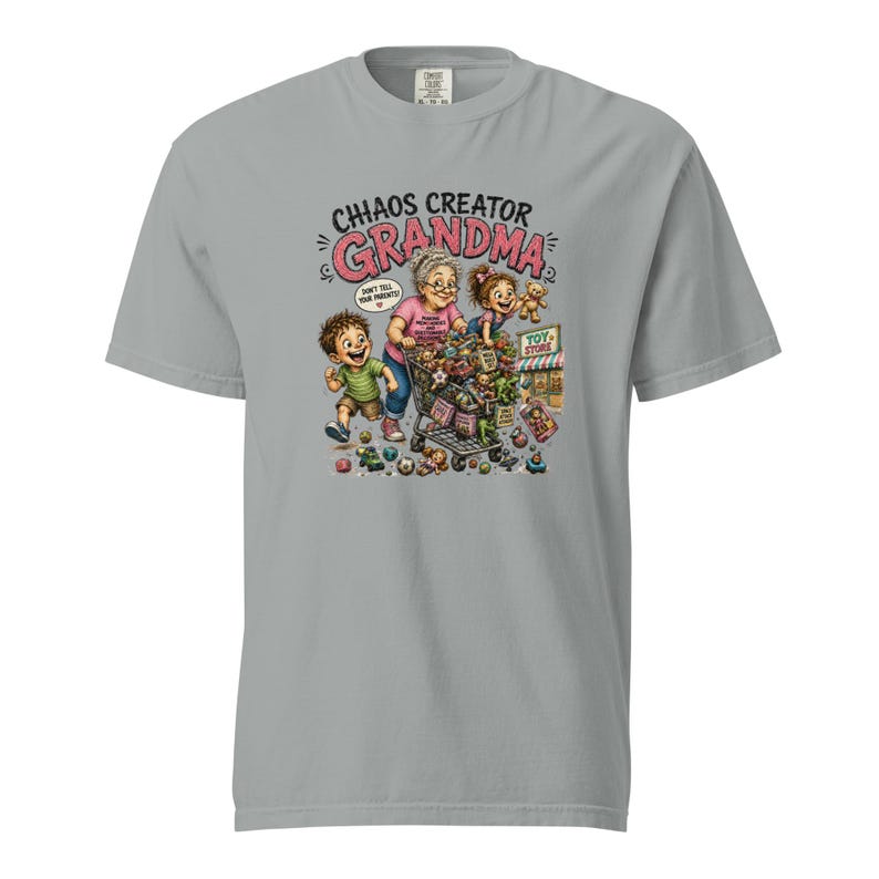 Funny Grandma Shirt, Chaos Creator Grandma Tee, Making Memories & Questionable Decisions, Spoil the Grandkids Gift, Gift for Grandma