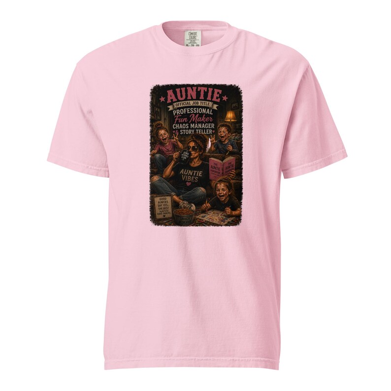 Chaos Creator Auntie Shirt | Funny Aunt Gift | Cool Auntie T-Shirt | Best Aunt Ever Tee | Gift for Aunt | Chaos Manager Family Shirt