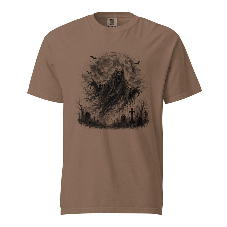 Unisex garment-dyed heavyweight t-shirt