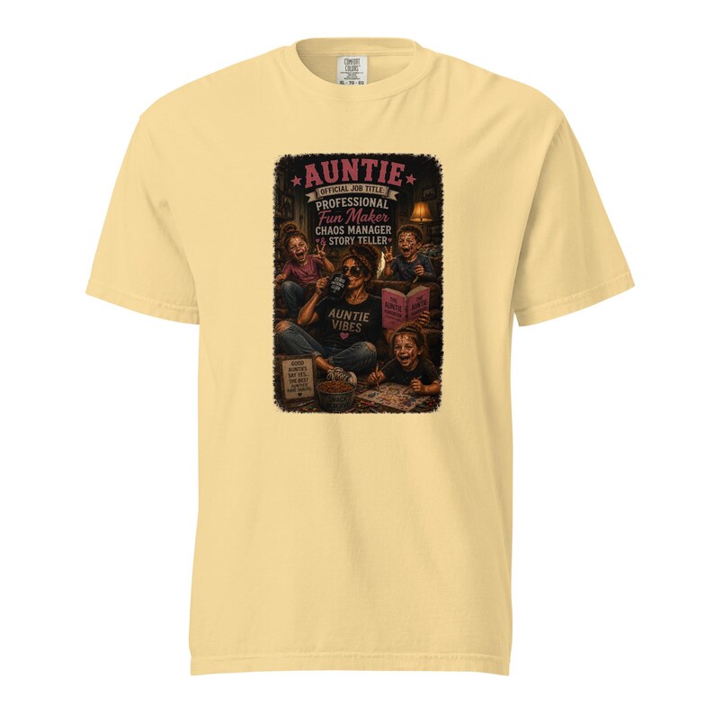 Chaos Creator Auntie Shirt | Funny Aunt Gift | Cool Auntie T-Shirt | Best Aunt Ever Tee | Gift for Aunt | Chaos Manager Family Shirt