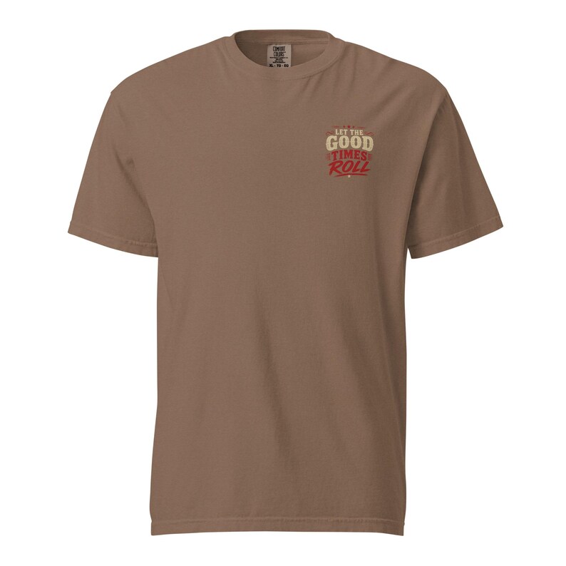 Unisex garment-dyed heavyweight t-shirt