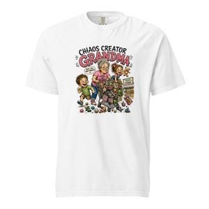 Funny Grandma Shirt, Chaos Creator Grandma Tee, Making Memories & Questionable Decisions, Spoil the Grandkids Gift, Gift for Grandma