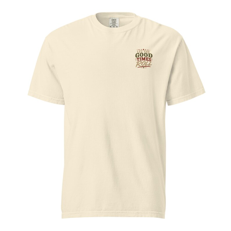 Unisex garment-dyed heavyweight t-shirt