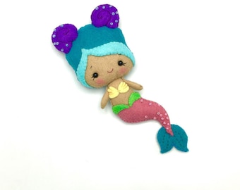 Felt Mermaid Plushie