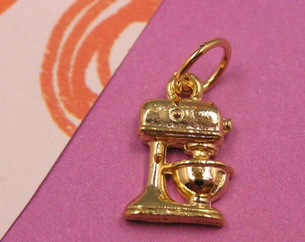 T7 Gold Blender Mixer Charm - kitchen cooking