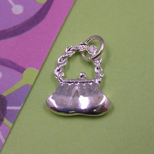 T55 Silver Purse Pocketbook Charm