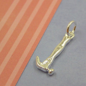 Silver Hammer Tool Plier Screwdriver Ladder Saw Charm