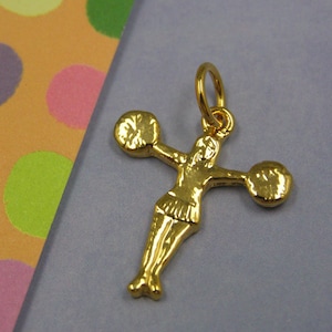 H33 Gouden Cheerleader Flying Cheer Dance-bedel