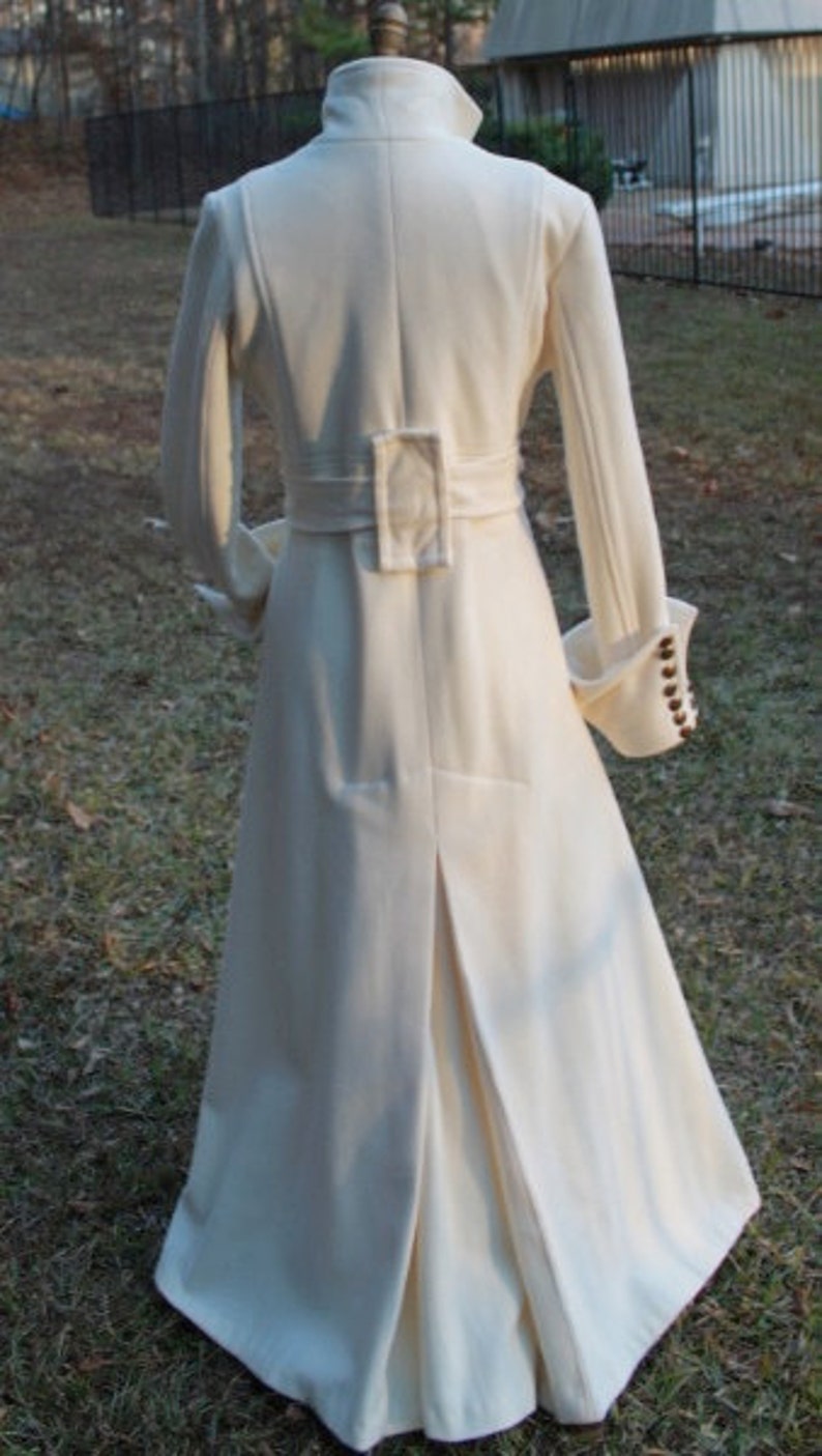 Stunning Handmade Virgin Wool Coat Maxi Coat Made to Order Etsy