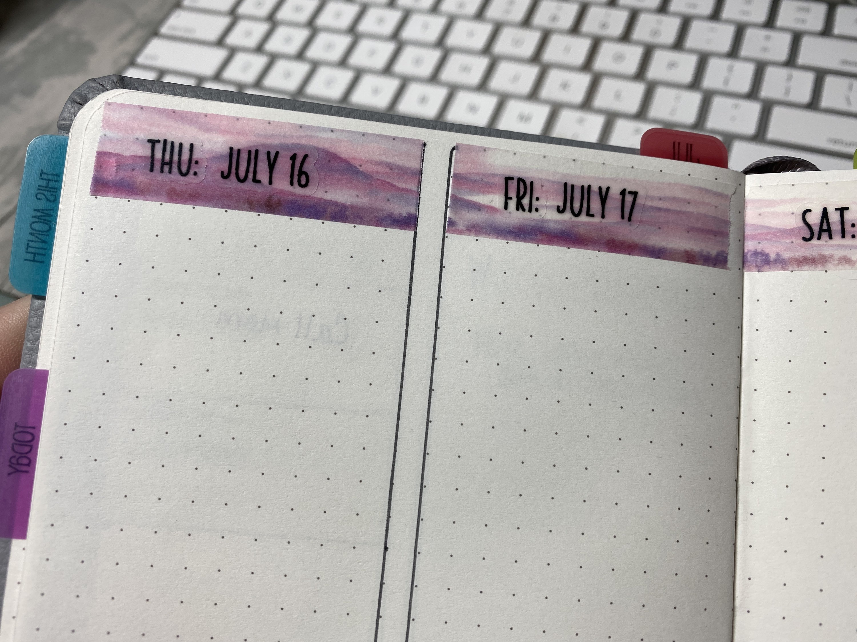 Extra days of the week stickers with birth control pack! : r/planners
