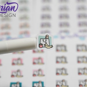 Grocery Icon Stickers | Different color options | Grocery Bag | Icon Sticker