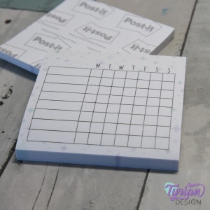 Habit Tracker Post-it Notes | Weekly Tracker Sticky Notes | Tracking ...